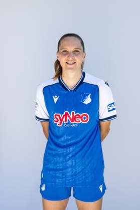 1.BL Frauen, Porträttermin 2026 2027 Lisann Kaut; TSG 1899 Hoffenheim St. Leon-Rot Förderzentrum St. Leon-Rot Baden-Württemberg Deutschland *** 1st Division Women, Photo Shoot 2026–2027 Lisann Kaut TSG 1899 Hoffenheim St. Leon Rot St. Leon Rot Training Center Baden-Württemberg Germany Copyright: xNordphotox xMemmlerx