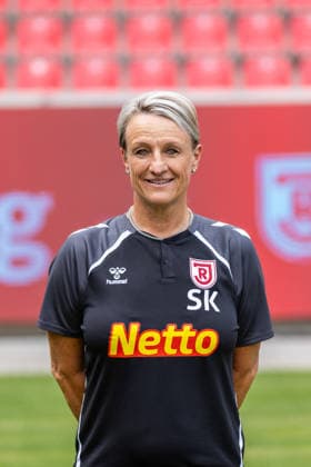 SSV Jahn Regensburg ; 3.Liga, Porträttermin 2026 2027, Katja Schöppl (Teammangerin); SSV Jahn Regensburg; 3.Liga, Porträttermin 2026 2027, DFL REGULATIONS PROHIBIT ANY USE OF PHOTOGRAPHS AS IMAGE SEQUENCES AND OR QUASI-VIDEO. *** SSV Jahn Regensburg 3. Liga, Photo Shoot 2026–2027, Katja Schöppl, Team Manager, SSV Jahn Regensburg, 3rd Division, Photo Shoot 2026–2027, DFL regulations prohibit any use of photographs as image sequences and or quasi-video