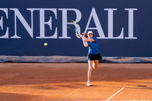 TENNIS - WTA, Tennis Damen Generali Open Ladies Kitzbuehel KITZBUEHEL,AUSTRIA,14.JUL.26 - TENNIS - WTA Tour, Generali Open Ladies Kitzbuehel. Image shows Michaela Bayerlova (CZE).  GEPAxpictures xJulioxArellano