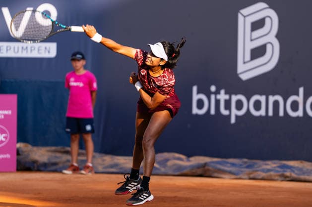 TENNIS - WTA, Tennis Damen Generali Open Ladies Kitzbuehel KITZBUEHEL,AUSTRIA,14.JUL.26 - TENNIS - WTA Tour, Generali Open Ladies Kitzbuehel. Image shows Prarthana Thombare (IND).  GEPAxpictures xJulioxArellano