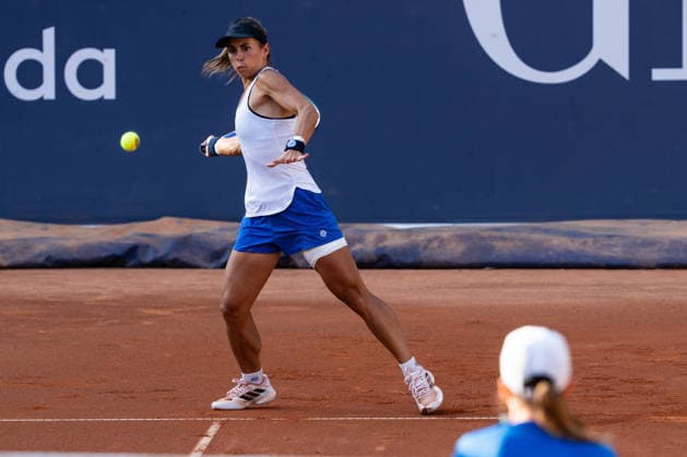TENNIS - WTA, Tennis Damen Generali Open Ladies Kitzbuehel KITZBUEHEL,AUSTRIA,14.JUL.26 - TENNIS - WTA Tour, Generali Open Ladies Kitzbuehel. Image shows Julia Grabher (AUT).  GEPAxpictures xJulioxArellano