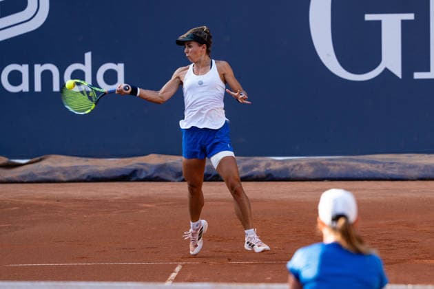 TENNIS - WTA, Tennis Damen Generali Open Ladies Kitzbuehel KITZBUEHEL,AUSTRIA,14.JUL.26 - TENNIS - WTA Tour, Generali Open Ladies Kitzbuehel. Image shows Julia Grabher (AUT).  GEPAxpictures xJulioxArellano