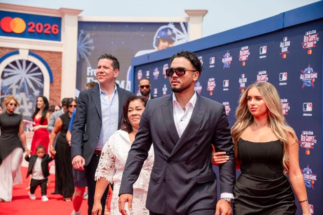 July 14, 2026, Philadelphia, Pennsylvania, United States: IVAN HERRERA on the All Star Red Carpet show presented by Mastercard at the Independence Mall in Philadelphia Pa Philadelphia United States - ZUMArf1_ 20260714_zaf_rf1_017 Copyright: xRickyxFitchettx