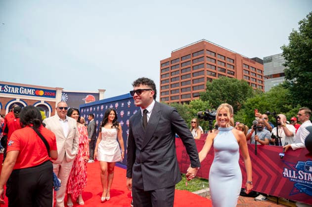 July 14, 2026, Philadelphia, Pennsylvania, United States: BLAKE BALDWIN on the All Star Red Carpet show presented by Mastercard at the Independence Mall in Philadelphia Pa Philadelphia United States - ZUMArf1_ 20260714_zaf_rf1_016 Copyright: xRickyxFitchettx
