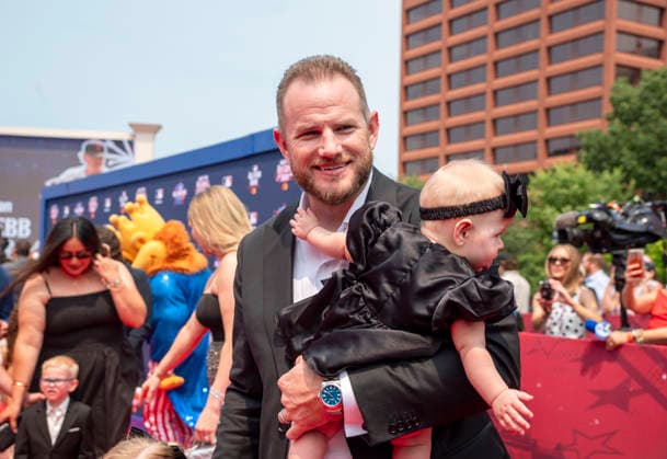 July 14, 2026, Philadelphia, Pennsylvania, United States: MAX MUNCY on the All Star Red Carpet show presented by Mastercard at the Independence Mall in Philadelphia Pa Philadelphia United States - ZUMArf1_ 20260714_zaf_rf1_024 Copyright: xRickyxFitchettx