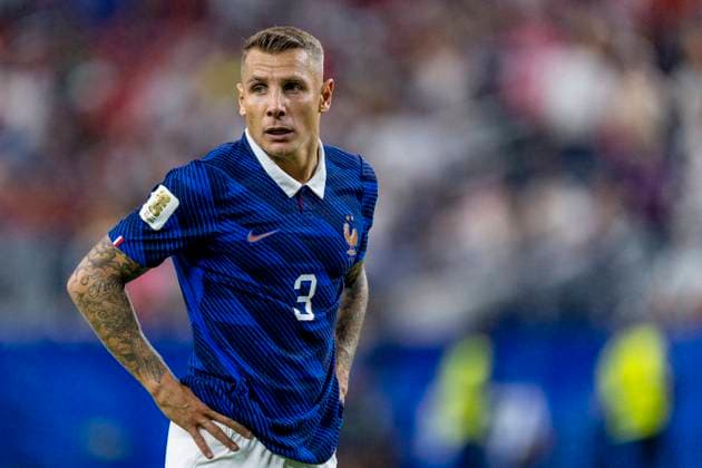 DALLAS - Lucas Digne of France during the 2026 World Cup match between France and Spain at Dallas Stadium on July 14, 2026, in Dallas, United States. (Photo by Stefan Koops EYE4IMAGES DeFodi Images) - *** DALLAS: Lucas Digne of France during the 2026 World Cup match between France and Spain at Dallas Stadium on July 14, 2026, in Dallas, United States. Photo by Stefan Koops, EYE4IMAGES, DeFodi Images