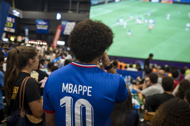 Football, 2026 FIFA World Cup, France v Spain, public viewing in Beirut