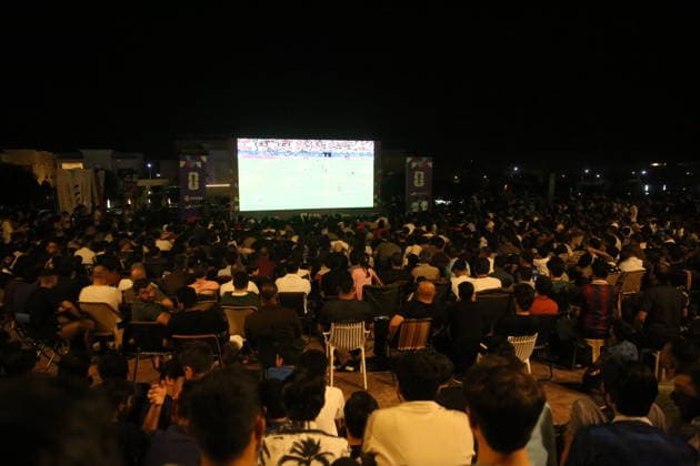 Football, 2026 FIFA World Cup, France v Spain, public viewing in Erbil