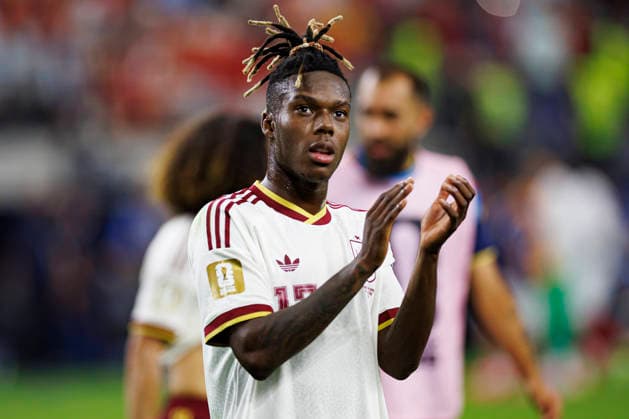 Nico Williams seen during FIFA World Cup, WM, Weltmeisterschaft, Fussball 2026 semifinal game between national teams of France and Spain (Grzegorz Wajda Ball Raw Images) Arlington Dallas Stadium USA Copyright: xGrzegorzxWajdax grzegorzwajda_france_spain_26_4-21