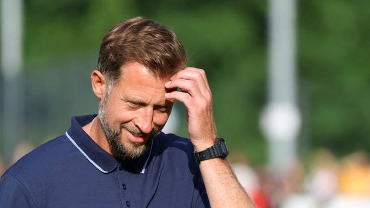 Eintracht BS vs TSV Havelse, Testspiel Wolfenbüttel, 14.07.2026, Fussball, Herren, Saiion 2026 27, Eintracht Braunschweig vs TSV Havelse, Testspiel, Cheftrainer Lars Kornetka (Eintracht Braunschweig) Niedersachsen Deutschland *** Eintracht BS vs. TSV Havelse, Friendly Match in Wolfenbüttel, July 14, 2026, Soccer, Men’s, 2026–27 Season, Eintracht Braunschweig vs. TSV Havelse, Friendly Match, Head Coach Lars Kornetka, Eintracht Braunschweig, Lower Saxony, Germany