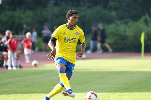 Eintracht BS vs TSV Havelse, Testspiel Wolfenbüttel, 14.07.2026, Fussball, Herren, Saiion 2026 27, Eintracht Braunschweig vs TSV Havelse, Testspiel, Junior Ze (Eintracht Braunschweig) Niedersachsen Deutschland *** Eintracht BS vs. TSV Havelse, Friendly Match in Wolfenbüttel, July 14, 2026, Soccer, Men s, 2026–27 Season, Eintracht Braunschweig vs. TSV Havelse, Friendly Match, Junior Team Eintracht Braunschweig, Lower Saxony, Germany