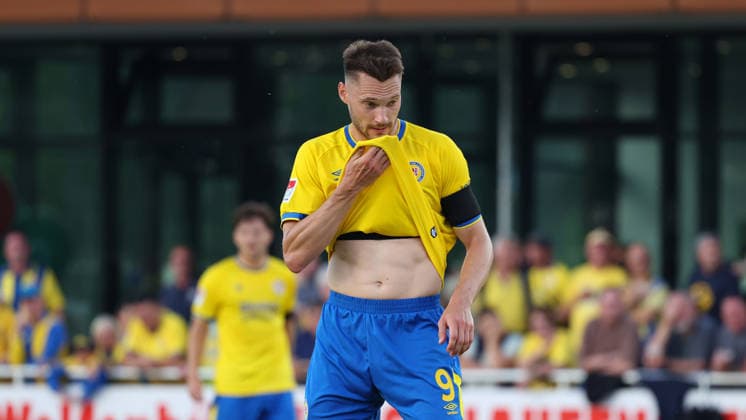 Eintracht BS vs TSV Havelse, Testspiel Wolfenbüttel, 14.07.2026, Fussball, Herren, Saiion 2026 27, Eintracht Braunschweig vs TSV Havelse, Testspiel, Maximilian Entrup (Eintracht Braunschweig) Niedersachsen Deutschland *** Eintracht BS vs. TSV Havelse, Friendly Match in Wolfenbüttel, July 14, 2026, Soccer, Men’s, 2026–27 Season, Eintracht Braunschweig vs. TSV Havelse, Friendly Match, Maximilian Entrup, Eintracht Braunschweig, Lower Saxony, Germany