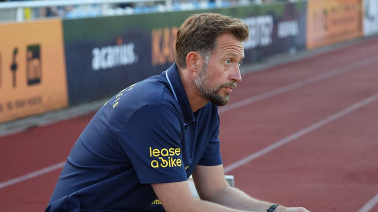 Eintracht BS vs TSV Havelse, Testspiel Wolfenbüttel, 14.07.2026, Fussball, Herren, Saiion 2026 27, Eintracht Braunschweig vs TSV Havelse, Testspiel, Cheftrainer Lars Kornetka (Eintracht Braunschweig) Niedersachsen Deutschland *** Eintracht BS vs. TSV Havelse, Friendly Match in Wolfenbüttel, July 14, 2026, Soccer, Men’s, 2026–27 Season, Eintracht Braunschweig vs. TSV Havelse, Friendly Match, Head Coach Lars Kornetka, Eintracht Braunschweig, Lower Saxony, Germany