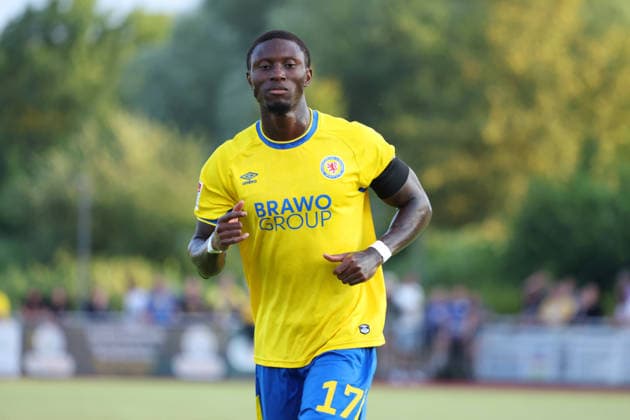 Eintracht BS vs TSV Havelse, Testspiel Wolfenbüttel, 14.07.2026, Fussball, Herren, Saiion 2026 27, Eintracht Braunschweig vs TSV Havelse, Testspiel, Aaron Opoku (Eintracht Braunschweig) Niedersachsen Deutschland *** Eintracht BS vs. TSV Havelse, Friendly Match in Wolfenbüttel, July 14, 2026, Soccer, Men s, 2026–27 Season, Eintracht Braunschweig vs. TSV Havelse, Friendly Match, Aaron Opoku, Eintracht Braunschweig, Lower Saxony, Germany