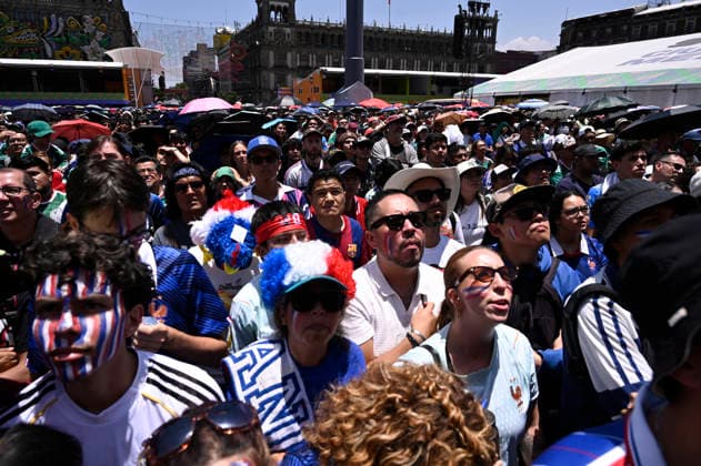 Football, 2026 FIFA World Cup, France v Spain, public viewing in Mexico City