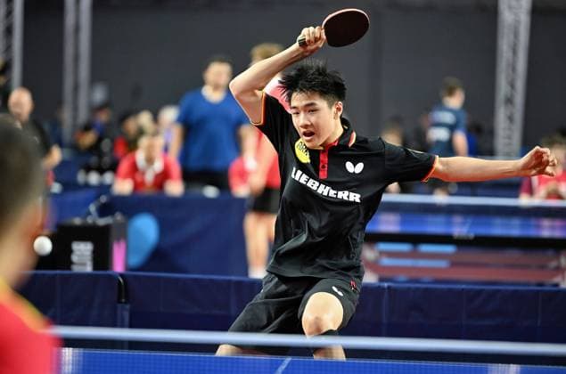 Tien Nghia Phong Germany EYC-2026-1307-3574ms 2026 European Youth Table tennis, Tischtennis Championships in Multiusos de Gondomar in Gondomar, Portugal Tien Nghia Phong Germany EYC-2026-1307-3574ms - 14th of July 2026 at the European Youth Table Tennis Championships U15 and U19 in Gondomar, district of Porto, Portugal (Photo by Manfred Schillings) Gondomar Multiusos de Gondomar Portugal *** Tien Nghia Phong Germany EYC 2026 1307 3574ms 2026 European Youth Table Tennis Championships at Multiusos de Gondomar in Gondomar, Portugal Tien Nghia Phong Germany EYC 2026 1307 3574ms July 14, 2026, at the European Youth Table Tennis Championships (U15 and U19) in Gondomar, in the district of Porto, Portugal Photo by Manfred Schillings Gondomar Multiusos de Gondomar Portugal