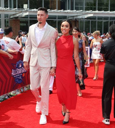 Riley O Brien 61 of the St. Louis Cardinals arrives on the red carpet at the 2026 MLB, Baseball Herren, USA All Star Red Carpet Show in Philadelphia, Pennsylvania, on Tuesday, July 14, 2026.  PHI202607143031 LAURENCExKESTERSON