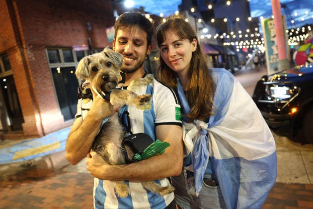 Football, 2026 FIFA World Cup, England v Argentina, fans in Atlanta
