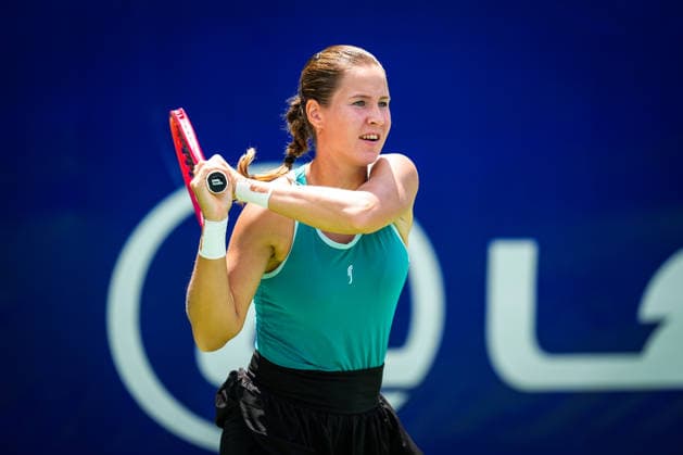 ENKA Open WTA, Tennis Damen 125 Anastasia Zakharova of Russia competes against Mariia Tkacheva of Russia during the round of 32 match at the WTA 125 ENKA Open at ENKA Sports Club in Istanbul, Turkey, on July 14, 2026. Istanbul Turkey  Copyright: xYagizxGurtugx originalFilename:gurtug-wta125en260714_np5Yr.jpg