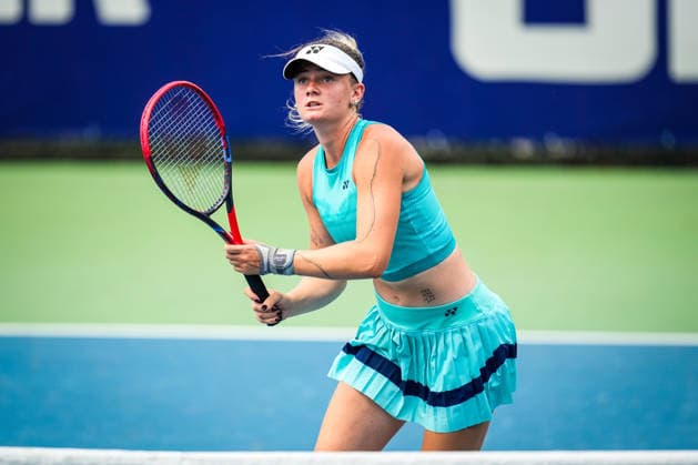 ENKA Open WTA, Tennis Damen 125 Lucie Havlickova of Czechia competes against Harmony Tan of France during the round of 32 match at the WTA 125 ENKA Open at ENKA Sports Club in Istanbul, Turkey, on July 14, 2026. Istanbul Turkey  Copyright: xYagizxGurtugx originalFilename:gurtug-wta125en260714_np3ZH.jpg