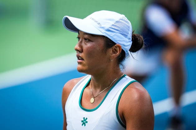 ENKA Open WTA, Tennis Damen 125 Harmony Tan of France competes against Lucie Havlickova of Czechia during the round of 32 match at the WTA 125 ENKA Open at ENKA Sports Club in Istanbul, Turkey, on July 14, 2026. Istanbul Turkey  Copyright: xYagizxGurtugx originalFilename:gurtug-wta125en260714_npwXr.jpg