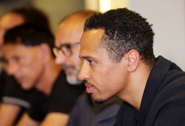 Ludwigsburg, Basketball MHP Riesen Ludwigsburg PK, David McCray (sportlicher Leiter) *** Ludwigsburg, MHP Riesen Ludwigsburg Basketball Press Conference, David McCray, Athletic Director