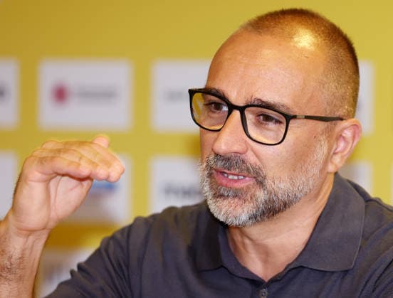 Ludwigsburg, Basketball MHP Riesen Ludwigsburg PK, Headcoach Carles Duran *** Ludwigsburg, MHP Riesen Ludwigsburg Basketball Press Conference, Head Coach Carles Duran