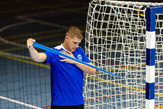 15.07.2026, GER, Handball, Maenner, Saison 26 27, Opel 1.Handballbundesligal, ThSV Eisenach Trainingsauftakt Vukasin Antonijevic (ThSV Eisenach,41) 99817 Eisenach Werner-Assmann-Halle Am Sportp Thueringen Deutschland *** July 15, 2026, GER, Handball, Men, Season 26–27, Opel 1 Handball Bundesliga, ThSV Eisenach Starts Training with Vukasin Antonijevic, ThSV Eisenach, 41 99817 Eisenach, Werner Assmann Hall, Am Sportpark, Thuringia, Germany