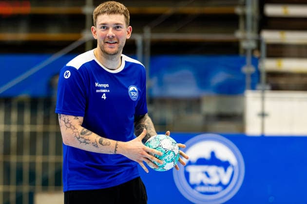 15.07.2026, GER, Handball, Maenner, Saison 26 27, Opel 1.Handballbundesligal, ThSV Eisenach Trainingsauftakt Elias Scholte (ThSV Eisenach, 4) 99817 Eisenach Werner-Assmann-Halle Am Sportp Thueringen Deutschland *** July 15, 2026, GER, Handball, Men, Season 26–27, Opel 1 Handball Bundesliga, ThSV Eisenach Training Kickoff Elias Scholte ThSV Eisenach, 4 99817 Eisenach Werner Assmann Hall at Sportpark Thuringia, Germany
