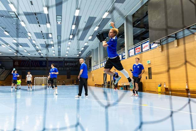 15.07.2026, GER, Handball, Maenner, Saison 26 27, Opel 1.Handballbundesligal, ThSV Eisenach Trainingsauftakt Felix Montebovi (ThSV Eisenach,91) 99817 Eisenach Werner-Assmann-Halle Am Sportp Thueringen Deutschland *** July 15, 2026, GER, Handball, Men, Season 26–27, Opel 1 Handball Bundesliga, ThSV Eisenach Starts Training with Felix Montebovi, ThSV Eisenach, 91 99817 Eisenach, Werner Assmann Hall, Am Sportpark, Thuringia, Germany