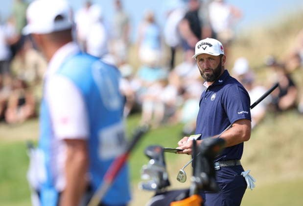 154th Open Golf Championships - Practice Day Jon Rahm of Spain looks on during practice day at the British Open Golf Championships at Royal Birkdale in Southport, Britain, 15 July 2026. SOUTHPORT United Kingdom  Copyright: xADAMxVAUGHANx