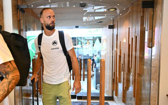 15.07.2026 - Fussball - 2. Bundesliga - Saison 2026 2027 - SpVgg Greuther Fürth Fuerth - Trainingslager Bad Wörishofen - - xwoxzix - Christian Ortag (39, SpVgg Greuther Fürth ) trifft ein *** July 15, 2026 Soccer 2. Bundesliga 2026–2027 Season SpVgg Greuther Fürth Fürth Training Camp in Bad Wörishofen xwoxzix Christian Ortag 39, SpVgg Greuther Fürth scores a goal