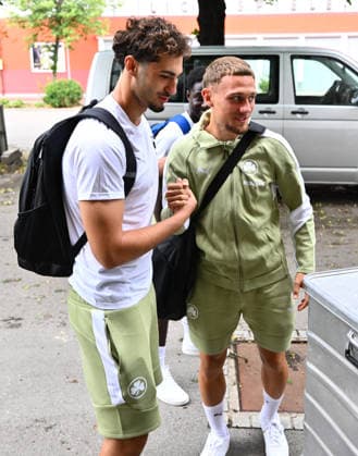 15.07.2026 - Fussball - 2. Bundesliga - Saison 2026 2027 - SpVgg Greuther Fürth Fuerth - Trainingslager Bad Wörishofen - - xwoxzix - Maxim Dal ( SpVgg Greuther Fürth ) Jakob Krautkrämer (48, SpVgg Greuther Fürth ) *** July 15, 2026 Soccer 2. Bundesliga 2026–2027 Season SpVgg Greuther Fürth Fürth Training Camp Bad Wörishofen xwoxzix Maxim Dal SpVgg Greuther Fürth Jakob Krautkrämer 48, SpVgg Greuther Fürth