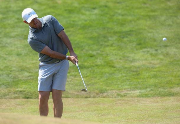 154th Open Golf Championships - Practice Day Rory McIlroy of Northern Ireland in action during practice day at the British Open Golf Championships at Royal Birkdale in Southport, Britain, 15 July 2026. SOUTHPORT United Kingdom  Copyright: xADAMxVAUGHANx