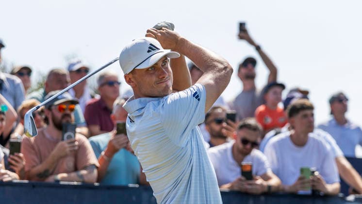 SOUTHPORT, ENGLAND, 20260715 Ludvig Aberg under onsdagens träningsrond pa Royal Birkdale Golf Club inför the British Open i Birkdale Southport. SOUTHPORT ENGLAND x1019x *** SOUTHPORT, ENGLAND, July 15, 2026 Ludvig Aberg during Wednesday s practice round at Royal Birkdale Golf Club ahead of the British Open in Birkdale, Southport, SOUTHPORT, ENGLAND x1019x  Copyright: xChristerxHöglund TTx BEFORE THE BRITISH OPEN