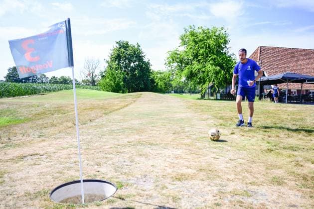 Gent s Christian Burgess pictured during and Gent s Christian Burgess pictured during a teambuilding activity at the summer training camp of Belgian first division soccer team KAA Gent in De Lutte, Losser, the Netherlands on Wednesday 15 July 2026, to prepare for the upcoming 2026-2027 season. TOM GOYVAERTS TomxGoyvaerts  x181187531x