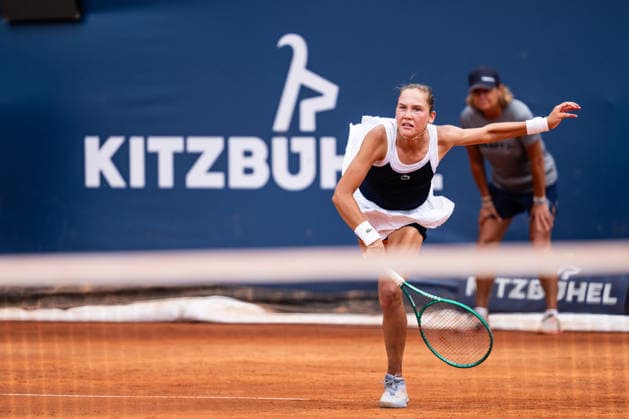 TENNIS - WTA, Tennis Damen Generali Open Ladies Kitzbuehel KITZBUEHEL,AUSTRIA,15.JUL.26 - TENNIS - WTA Tour, Generali Open Ladies Kitzbuehel. Image shows Erika Andreeva (RUS).  GEPAxpictures xJulioxArellano