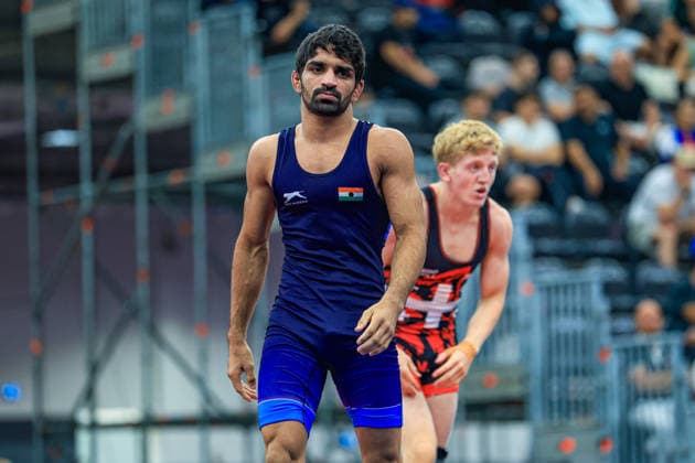 Wrestling Ranking Series Polyak & Janos & Istvan Memorial 57kg FS - Aman Aman (IND) df. Nikoloz Botchorishvili (GEO) *** Wrestling Ranking Series: Janos Istvan Polyak Memorial, 57 kg Freestyle: Aman Aman (IND) defeated Nikoloz Botchorishvili (GEO) Copyright: xUnitedxWorldxWrestlingx xAmirrezx United World Wrestling Kadir C