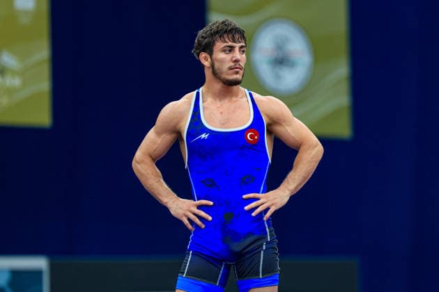 Wrestling Ranking Series Polyak & Janos & Istvan Memorial 61kg FS - Tolga Ozbek (TUR) *** Wrestling Ranking Series: Janos Istvan Polyak Memorial, 61 kg Freestyle, Tolga Ozbek (TUR) Copyright: xUnitedxWorldxWrestlingx xAmirrezx United World Wrestling Kadir C