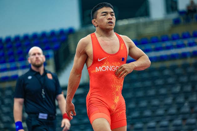 Wrestling Ranking Series Polyak & Janos & Istvan Memorial 70kg FS - Tulga Tumur Ochir (MGL) *** Wrestling Ranking Series: Janos Istvan Polyak Memorial, 70 kg Freestyle, Tulga Tumur Ochir MGL Copyright: xUnitedxWorldxWrestlingx xAmirrezx United World Wrestling Kadir C