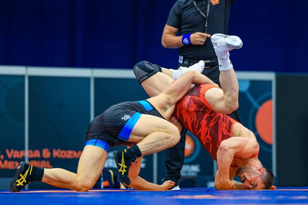 Wrestling Ranking Series Polyak & Janos & Istvan Memorial 74kg FS - Feng Lu (CHN) df. Farhad Jafar Nourikhorjestan (UWW) *** Wrestling Ranking Series: Janos Istvan Polyak Memorial, 74 kg Freestyle: Feng Lu (CHN) def. Farhad Jafar Nourikhorjestan (UWW) Copyright: xUnitedxWorldxWrestlingx xAmirrezx United World Wrestling Kadir C