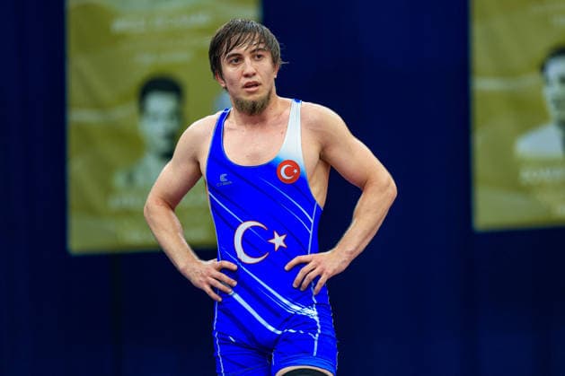 Wrestling Ranking Series Polyak & Janos & Istvan Memorial 74kg FS - Muhammed Besir (TUR) *** Wrestling Ranking Series: Janos Istvan Polyak Memorial, 74 kg Freestyle: Muhammed Besir (TUR) Copyright: xUnitedxWorldxWrestlingx xAmirrezx United World Wrestling Kadir C