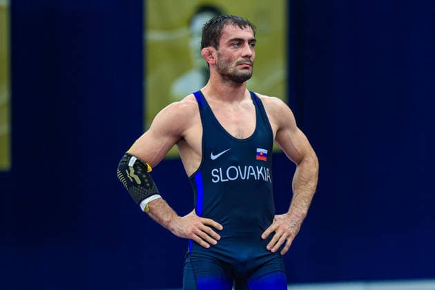 Wrestling Ranking Series Polyak & Janos & Istvan Memorial 74kg FS - Taimuraz Salkazanov (SVK) *** Wrestling Ranking Series: Janos Istvan Polyak Memorial, 74 kg Freestyle, Taimuraz Salkazanov (SVK) Copyright: xUnitedxWorldxWrestlingx xAmirrezx United World Wrestling Kadir C