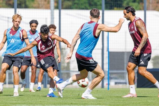 15.07.2026 - Fussball - 2. Fussball - Bundesliga - Saison 2026 2027 - 1. FC Nürnberg Nuernberg FCN ( Club ) - Training - Sportfoto Zink DaMa - xdaxmax - Can Yahya Moustfa (28, 1. FC Nürnberg FCN ) mit Torschuss *** July 15, 2026 Soccer 2 Bundesliga 2026–2027 Season 1. FC Nürnberg Nuremberg FCN Club Training Sports Photo Zink DaMa xdaxmax Can Yahya Moustfa 28, 1. FC Nürnberg FCN taking a shot on goal