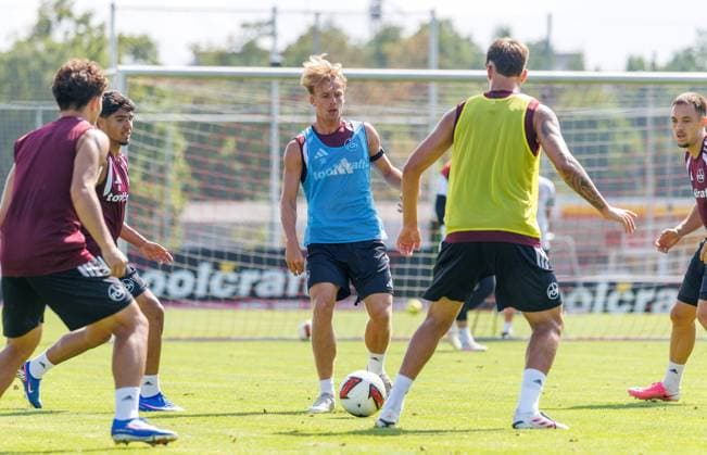 15.07.2026 - Fussball - 2. Fussball - Bundesliga - Saison 2026 2027 - 1. FC Nürnberg Nuernberg FCN ( Club ) - Training - Sportfoto Zink DaMa - xdaxmax - Tim Janisch (32, 1. FC Nürnberg FCN ) im Angriff *** July 15, 2026 Soccer 2 Bundesliga 2026–2027 Season 1 FC Nürnberg Nuremberg FCN Club Training Sports Photo Zink DaMa xdaxmax Tim Janisch 32, 1 FC Nürnberg FCN on the attack