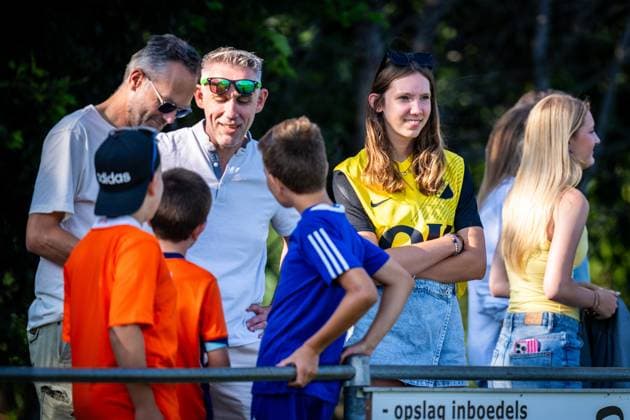 BURGH-HAAMSTEDE , 15-07-2026 , Sportpark van Zuijen , season 2026 2027, Dutch preseason friendly football , Match between NAC Breda and HSV Hoek , picture shows fans of NAC NAC - HSV Hoek (friendly)  x205042498x Copyright: