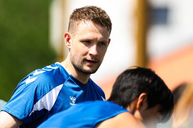 Paul Jaeckel (1. FC Magdeburg,6) - 2. Fußball Bundesliga Saison 2026-2027 Training 1. FC Magdeburg an der Avnet Arena in Magdeburg - Fußball,Mann,Männer,Deutschland,15.07.2026 *** Paul Jaeckel, 1. FC Magdeburg, 6 2, Bundesliga 2026–2027 season, 1. FC Magdeburg training at the Avnet Arena in Magdeburg, soccer, man, men, Germany, July 15, 2026