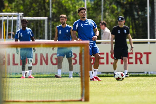 Eldin Dzogovic (1. FC Magdeburg,4) - 2. Fußball Bundesliga Saison 2026-2027 Training 1. FC Magdeburg an der Avnet Arena in Magdeburg - Fußball,Mann,Männer,Deutschland,15.07.2026 *** Eldin Dzogovic, 1. FC Magdeburg, 4-2, Bundesliga 2026–2027 season, 1. FC Magdeburg training session at the Avnet Arena in Magdeburg, soccer, man, men, Germany, July 15, 2026