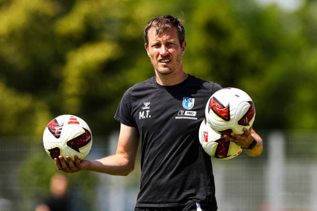 Torwarttrainer Matthias Tischer (1. FC Magdeburg) - 2. Fußball Bundesliga Saison 2026-2027 Training 1. FC Magdeburg an der Avnet Arena in Magdeburg - Fußball,Mann,Männer,Deutschland,15.07.2026 *** Goalkeeper coach Matthias Tischer, 1. FC Magdeburg, 2. Bundesliga, 2026–2027 season, 1. FC Magdeburg training session at the Avnet Arena in Magdeburg; soccer, man, men, Germany, July 15, 2026