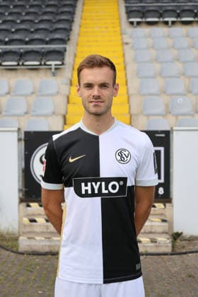 Tom Zimmerschied; SV 07 Elversberg; 1.BL, Porträttermin 2026 2027, Elversberg Ursapharm-Arena an der Kaiserlinde Saarland Deutschland (DEU) *** Tom Zimmerschied, SV 07 Elversberg 1, Bundesliga, Photo Shoot 2026–2027, Elversberg Ursapharm Arena at the Kaiserlinde, Saarland, Germany, DEU Copyright: xSebastianxBachx